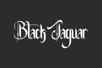 Black Jaguar Font for Modern Designs