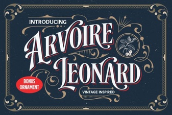 Arvoire Leonard Font: Modern Elegance for Your Design