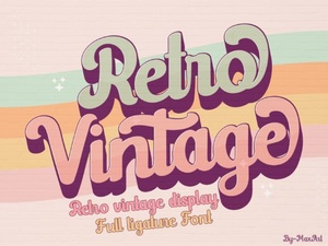 Retro Fonts for Modern Design Projects