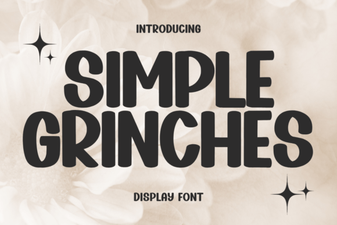 Simple Grinches Fonts for Creative Holiday Designs