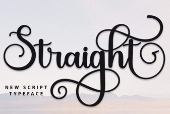 Straight Font Design: Usability and Creative Project Ideas