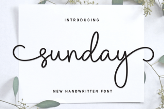 Choosing a Sunday Font for Your Creative Projects